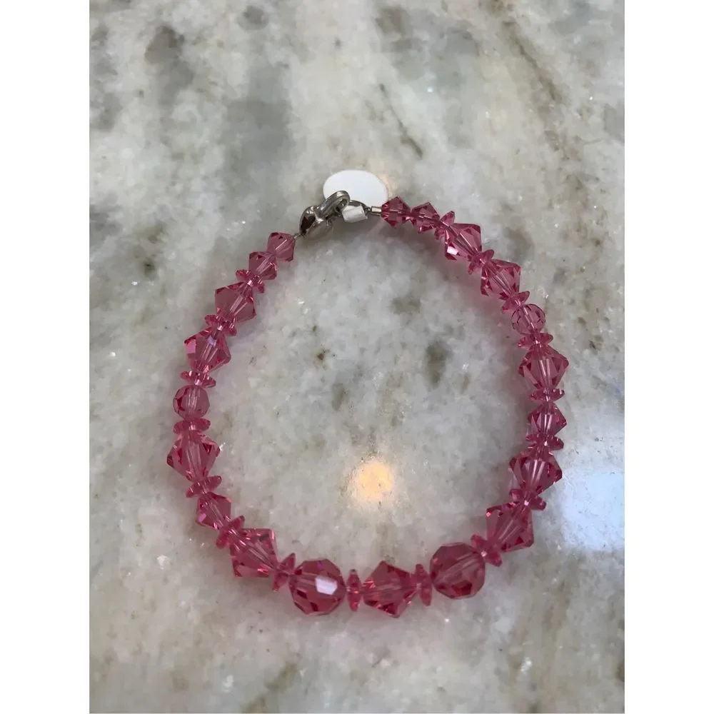 Pink Austria Crystal Bracelet #sparkle